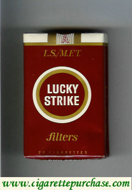 Lucky Strike Filter L.S. M.F.T. cigarettes soft box